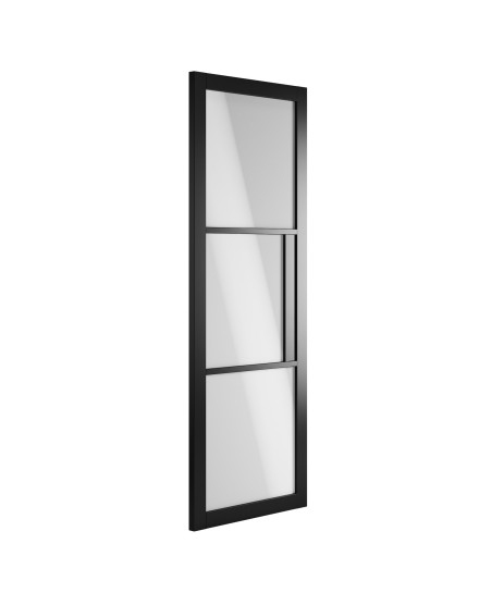 3P Black Clear Glazed Super Tall