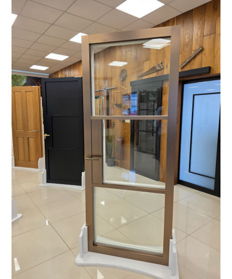 3P Bronze Clear Glass Door 3P Bronze Clear Glass Door