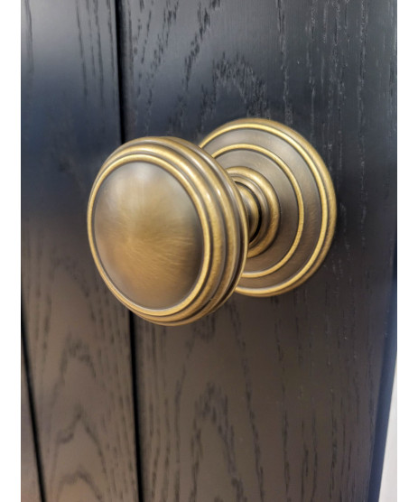 Zoo Hardware FB305AB Concealed Fixed Mortise Knob Florentine Bronze