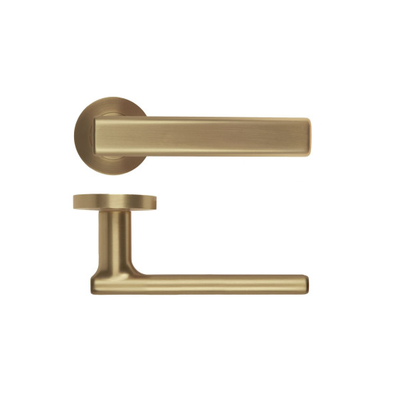  Frigo Lever Handle RM180SB Satin Brass