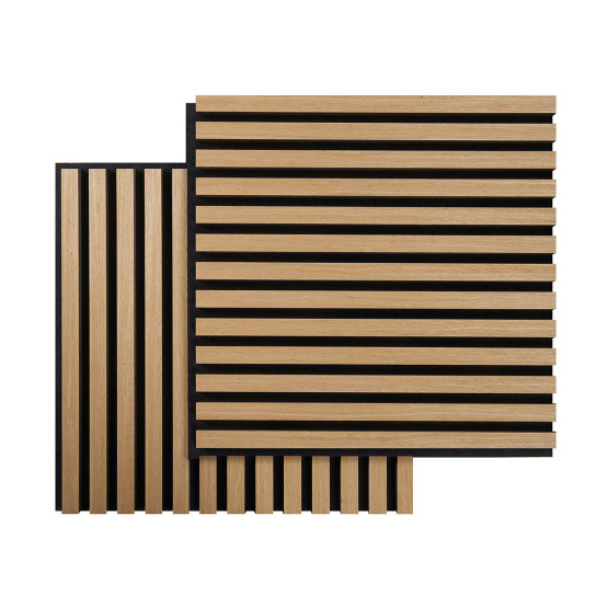 Fibrotech Oak & Black Oak Square Acoustic Panel