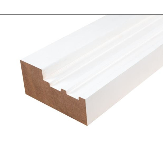 FD60 Primed Hardwood Rebated Fire Frame Set