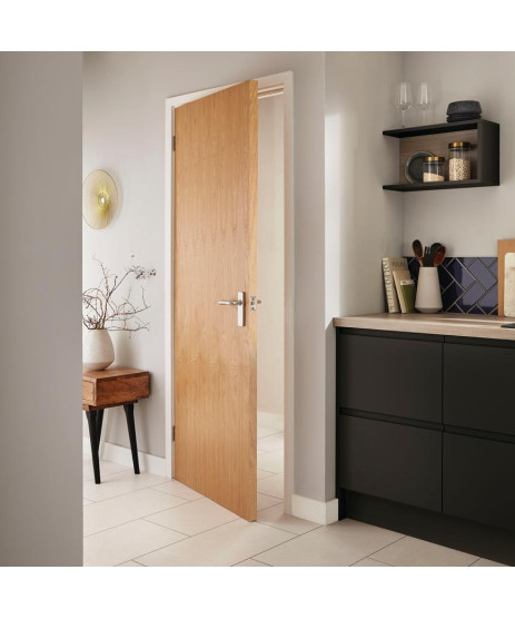  Pre Hung Flush Oak Fire Door set