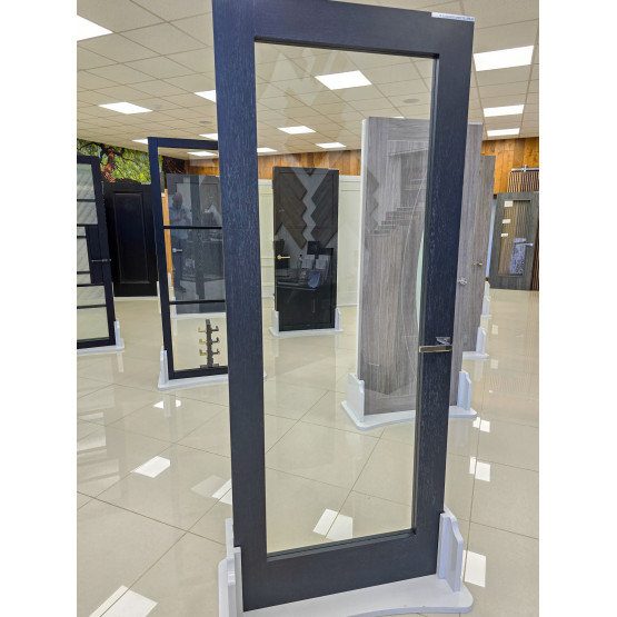Anthracite Grey Clear Glass Shaker Door