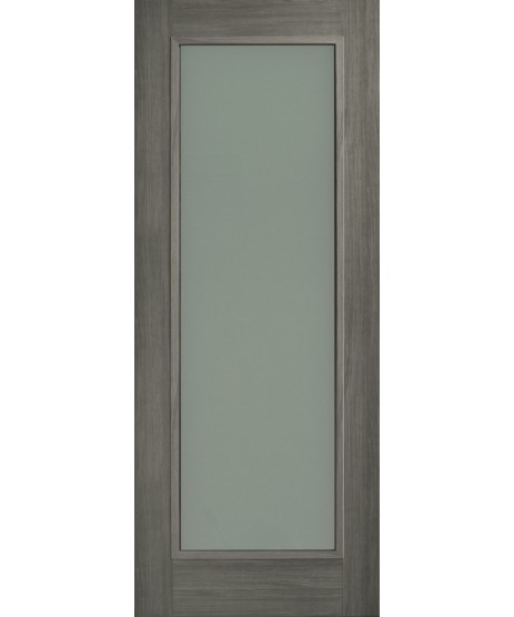  Doras Daiken Grey 1 Lite (Frosted) Door
