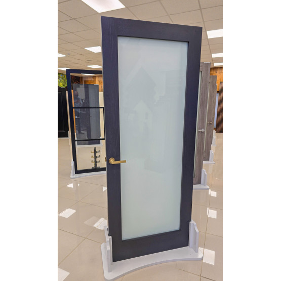 Anthracite Grey Frosted Glass Shaker Door