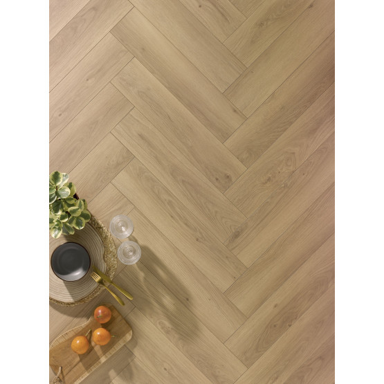 Spencer Oak Herringbone 12mm Floor AC6
