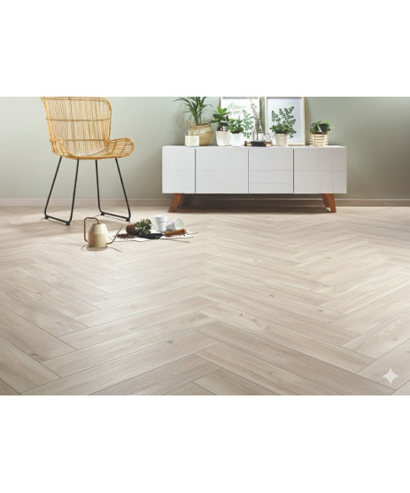 Aristotle Oak Herringbone 12mm Floor AC6