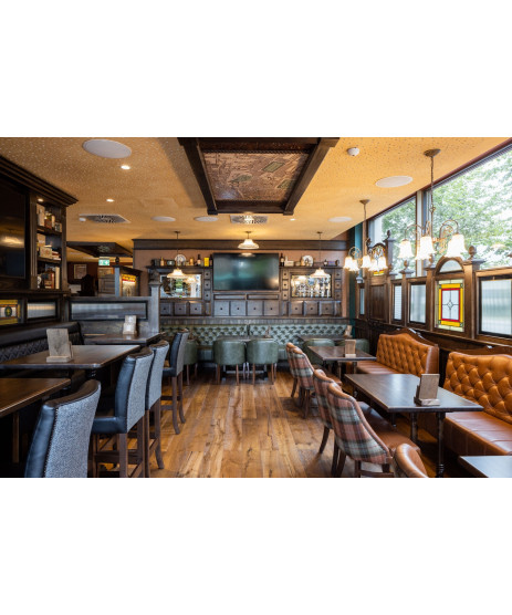 Lagan Herringbone 14mm Hardwood Floor