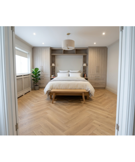 Spencer Oak Herringbone 12mm Floor AC6