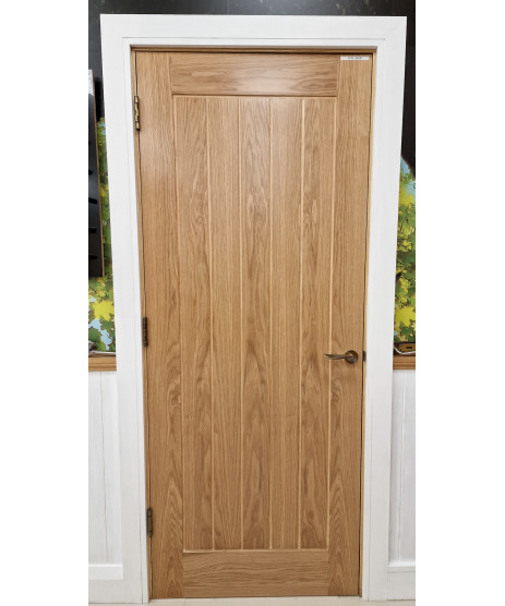  Pre Hung Oak Sheeted Door with Primed Frame Set