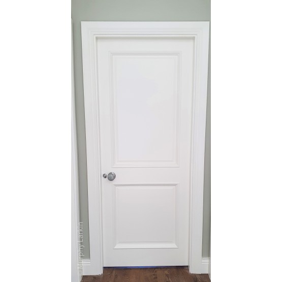 2 Panel Bolection Kingston Primed Door 