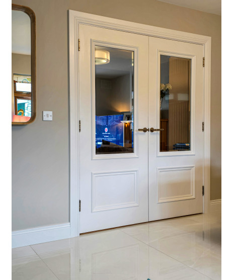 Deanta WR2G Primed Unglazed Door