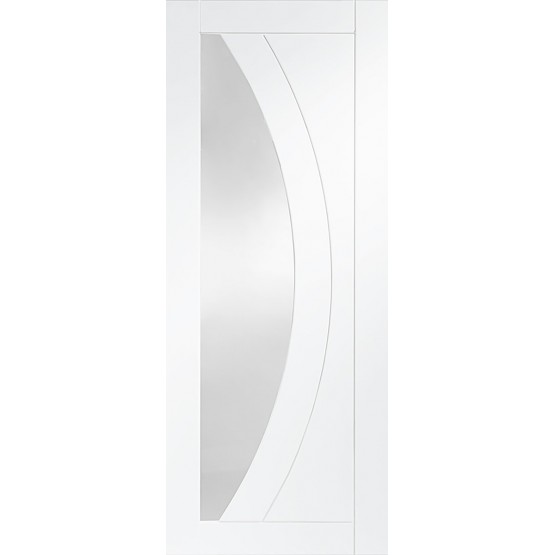Lismore Frosted Glass Grooved Door