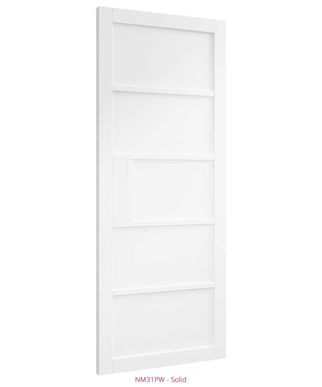 Deanta NM31 White Solid Door