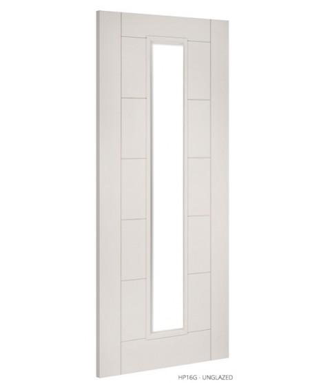 Deanta HP16G Primed White Door (Unglazed)