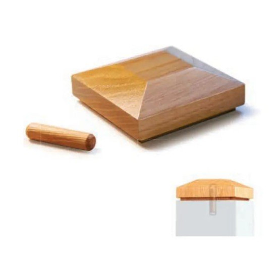 Flat Cap with Dowel FC10 Flat Cap with Dowel FC10