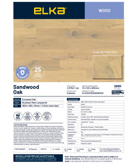 Banna Oak Elka Hardwood Floor