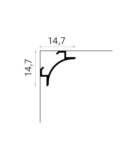 QL001 Light Guard 200 x 14.7 x 14.7 cm Coving