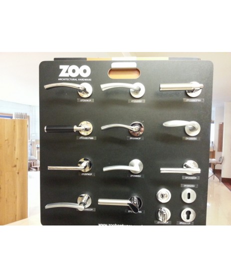 Zoo Hardware ZPZ020 Florence Lever on Rose Door Handle set
