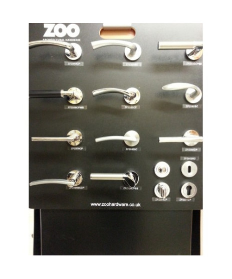 Zoo Hardware ZPZ110 Atlanta Lever on Rose Door Handle set