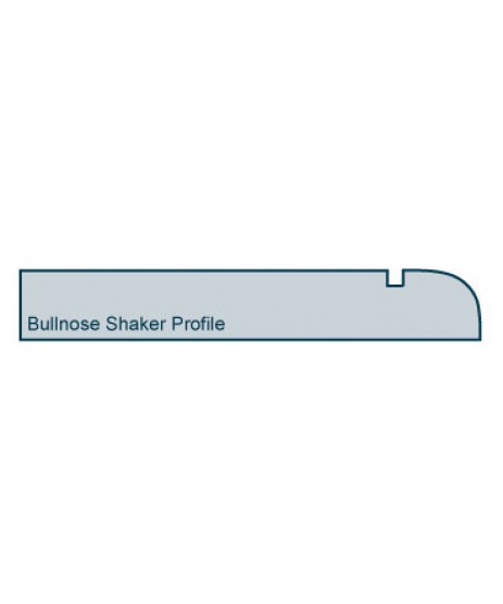 Primed Skirting Bullnose Shaker 