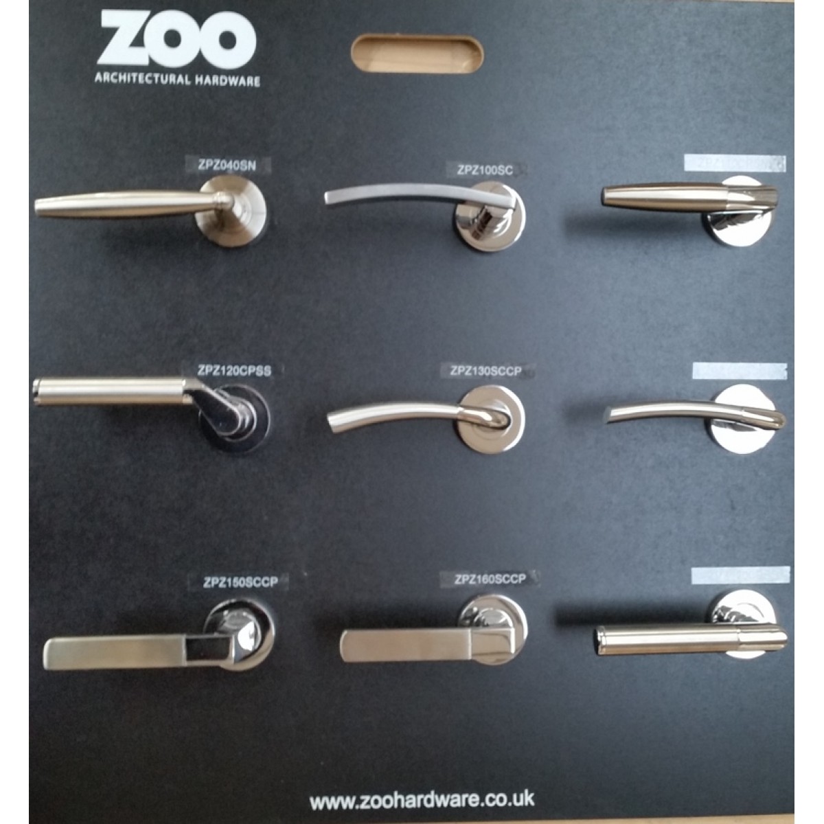 thumbnail image 2 of ZOO Hardware ADRIA Interior Door Handle Set – Polished Bronze Lever On Rose (2-Pack) – UK Made 2 of 6