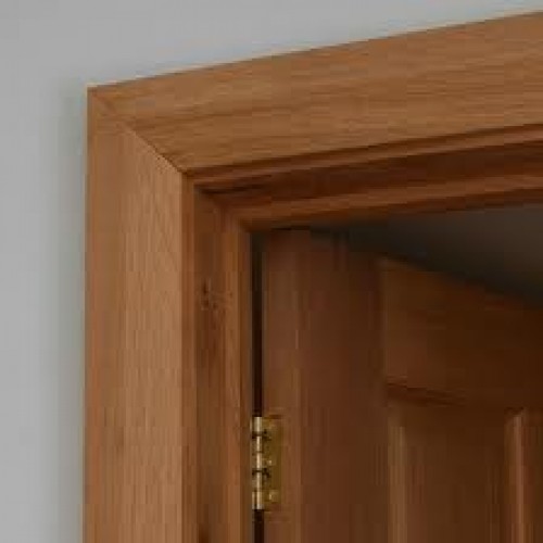 The door frames are supplied pre sanded and unfinished so that they can be fitted and then Oak Door Frames And Architraves