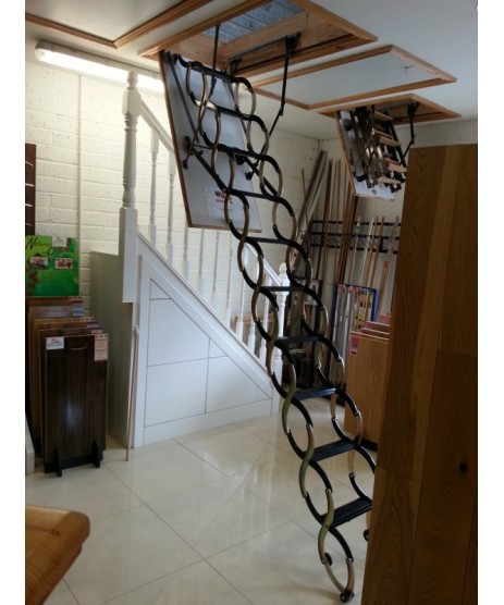 Deluxe Attic Stairs (Ideal for High Ceilings)