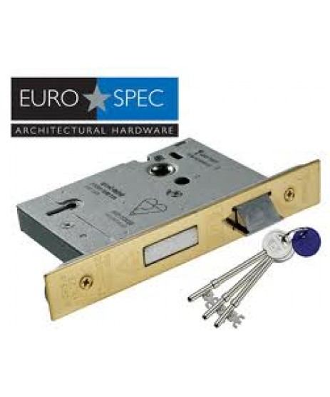 Eurospec 2 Lever Mortice Lock 3" Lock