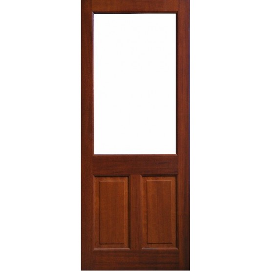 External Door Mahogany Timber Glass Door (0017) The Achill