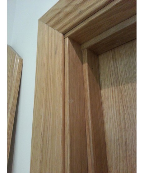  Pre Hung 6 Panel Oak Door Set