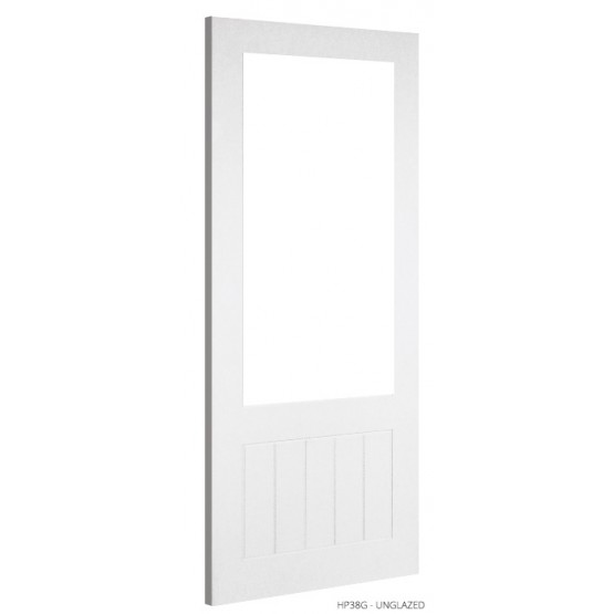 Deanta HP38G Unglazed Primed White Door