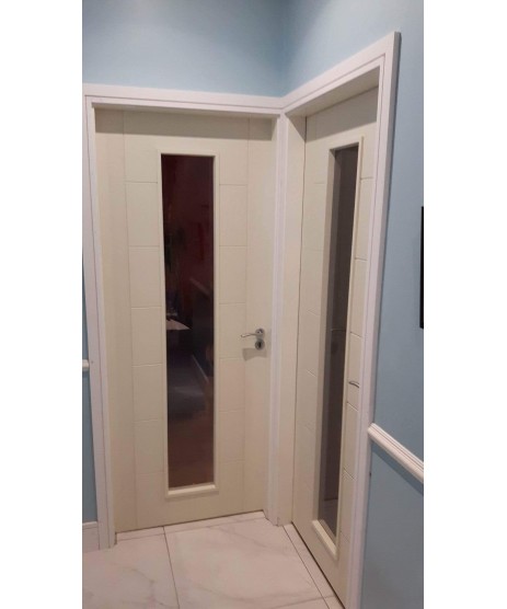 Deanta HP16G Primed White Door (Unglazed)