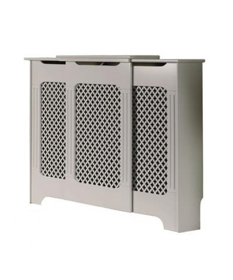 Radiator Cover Classic White Adjustable 975mm-1425mm