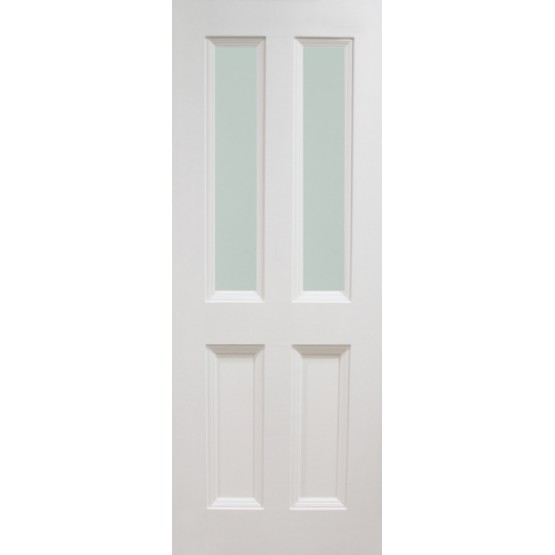 Oxford White Primed Door Unglazed