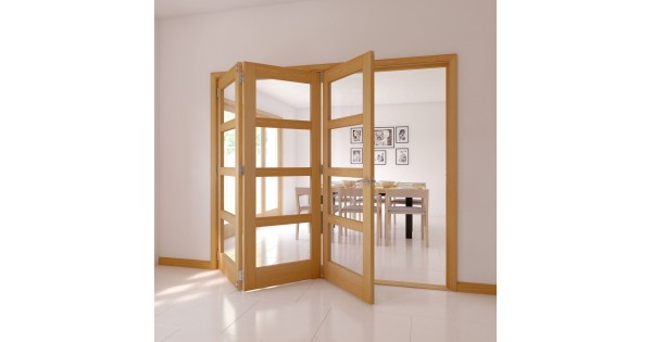 Roomflex Bi-Fold Door Kit RFK1 With 2M Track