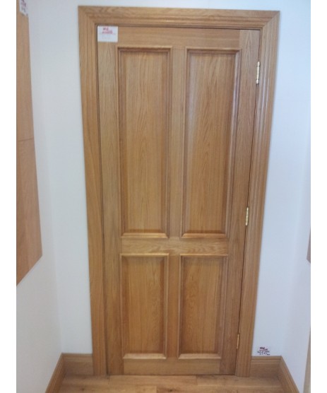 Deanta VR4G Oak Door, unglazed