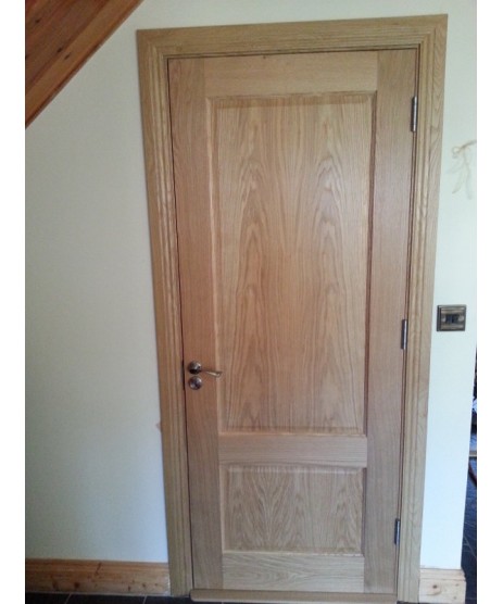 Deanta NM3 2 Panel Oak Door
