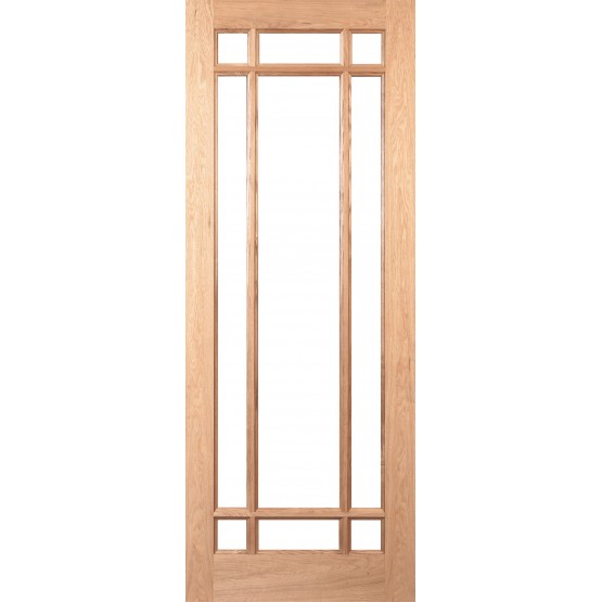 Deanta NM5G Oak Door (glazed)