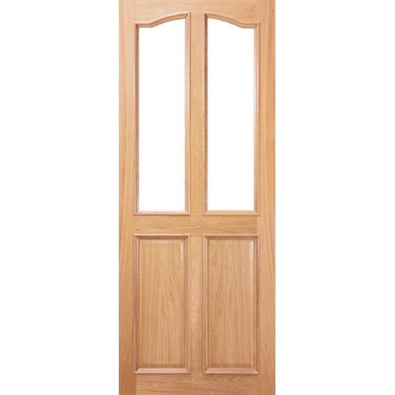 Deanta VR2G Oak Door (unglazed)