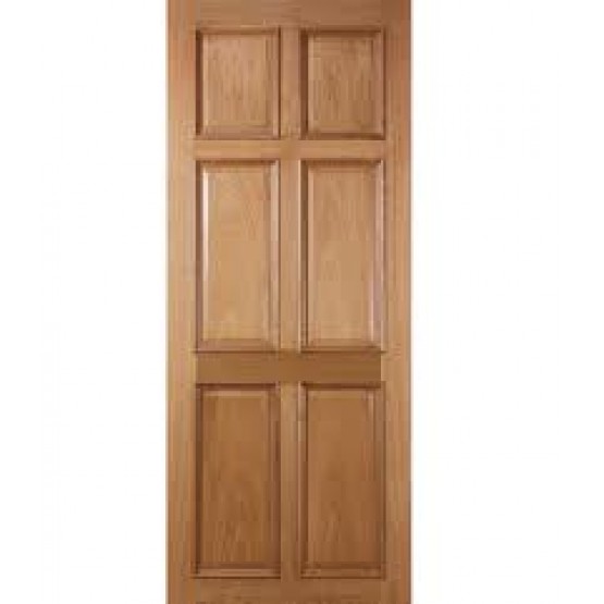 Deanta VR8 Oak Door, 6 Panel